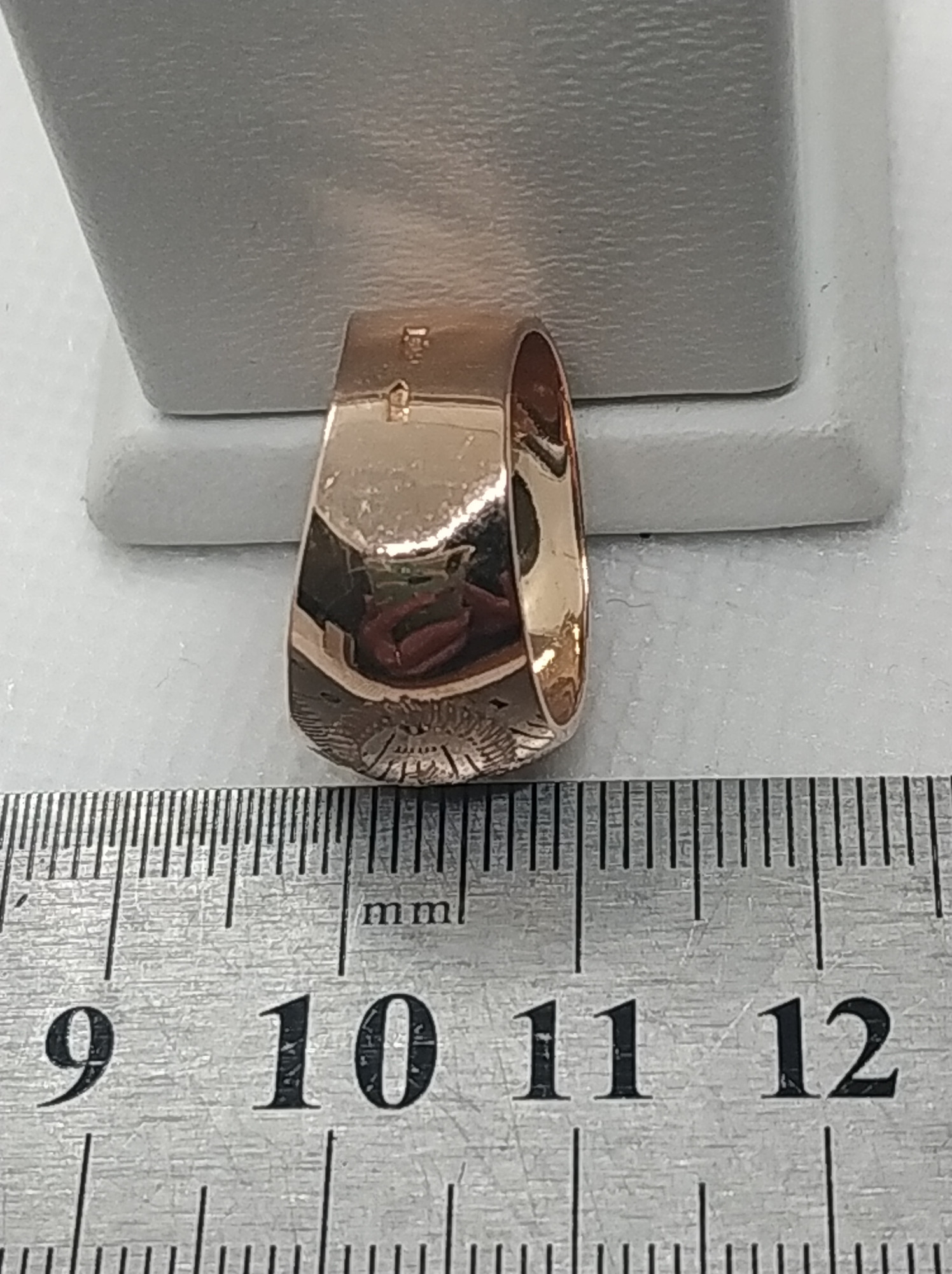 Кольцо из красного золота (29955337)  7