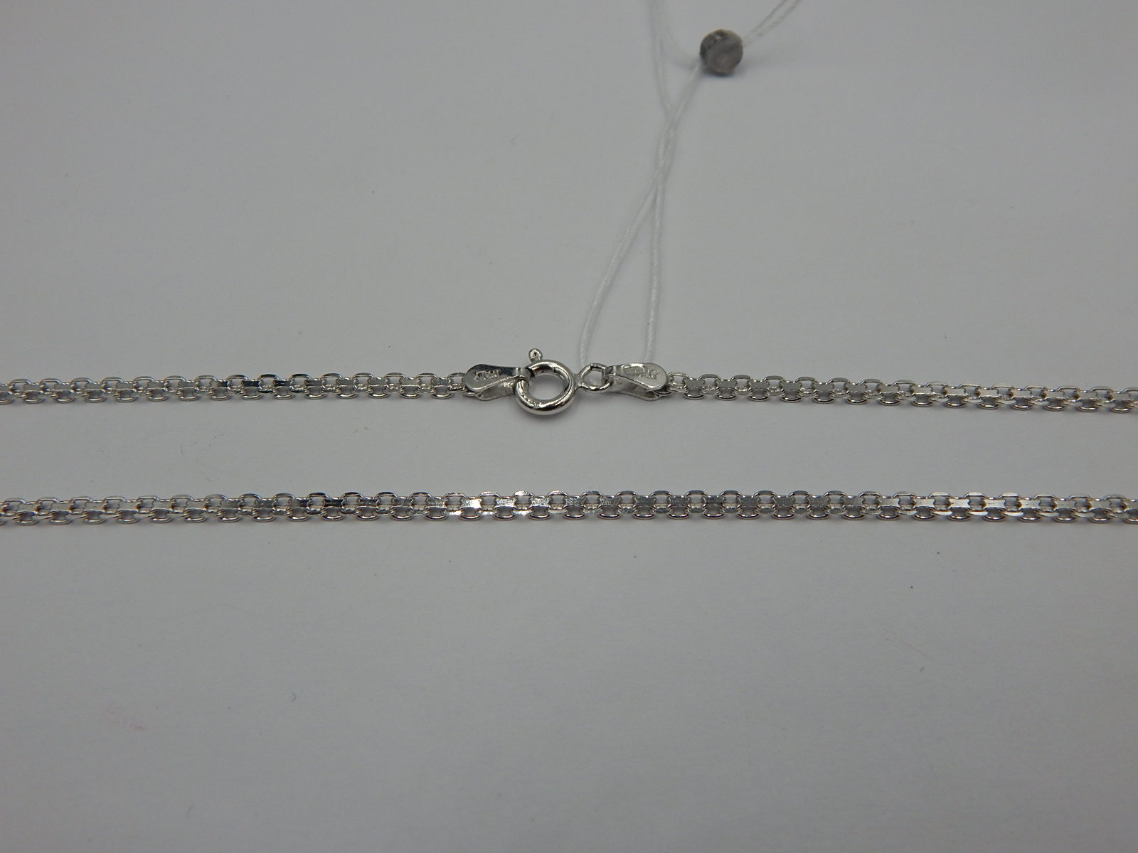 Серебряная цепь с плетением Фантазийное (30554193) 0