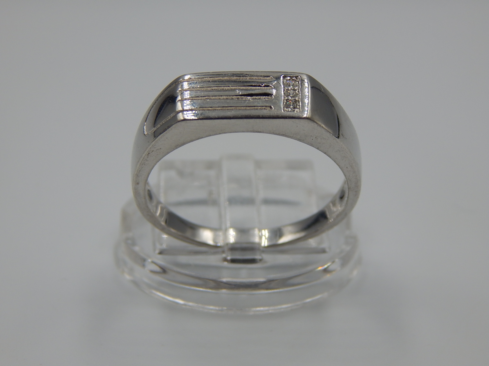 Срібний перстень з цирконієм (33847248) 1