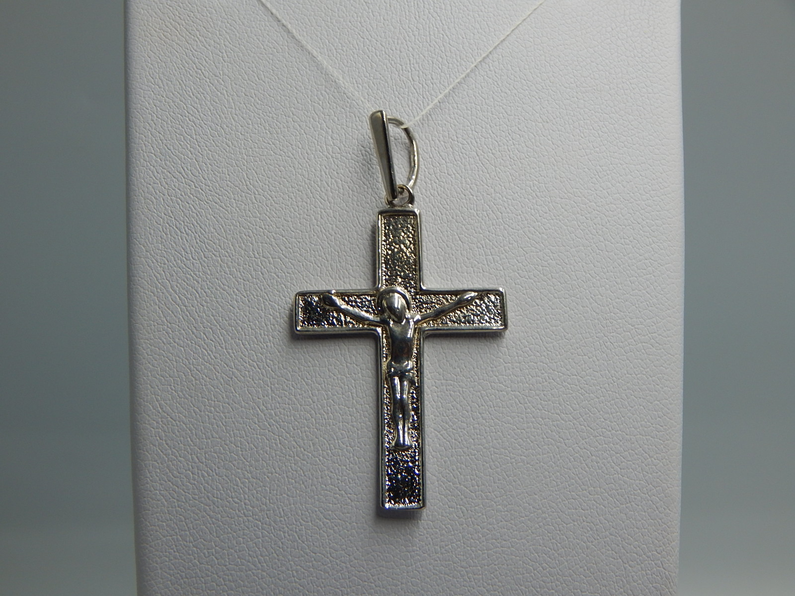 Срібний підвіс-хрест (32439936) 1