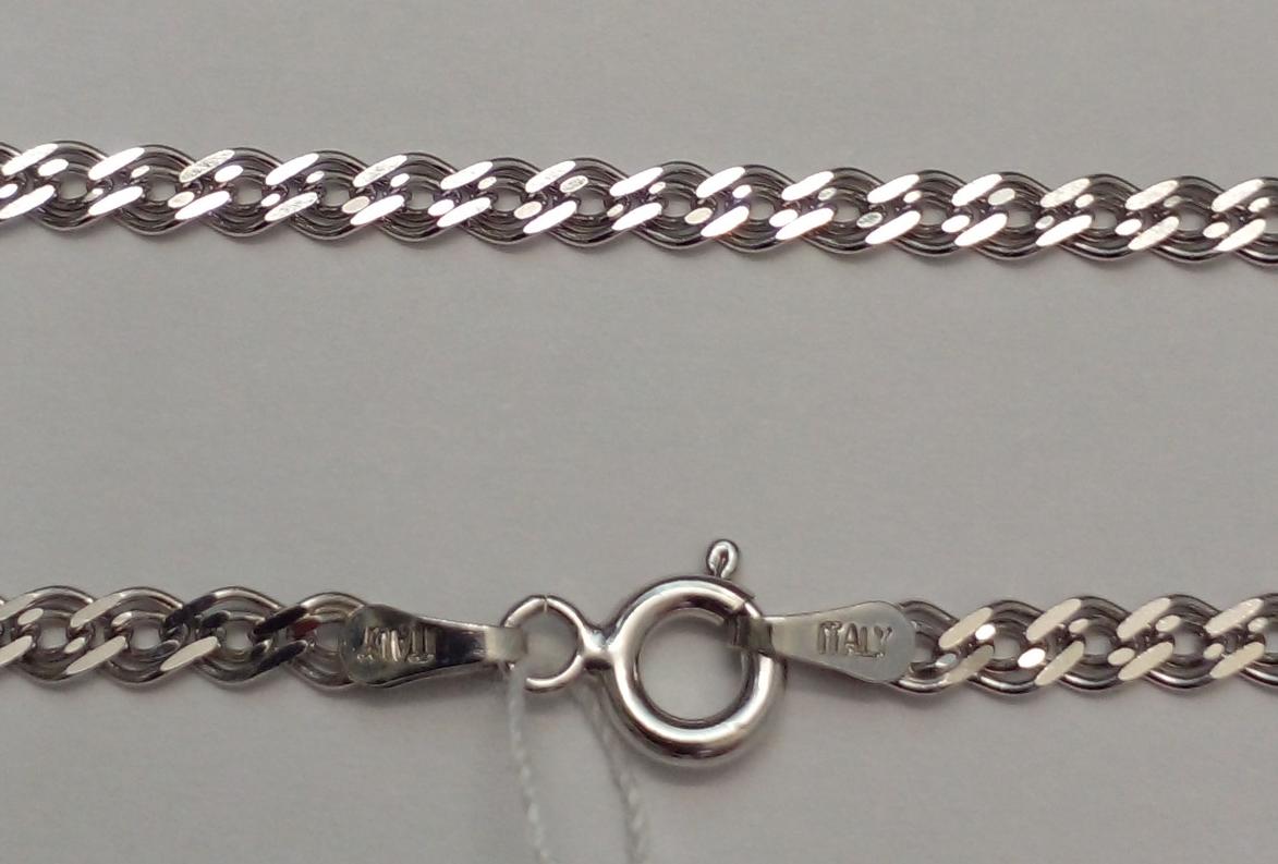 Серебряная цепь с плетением Нонна (31162863) 0