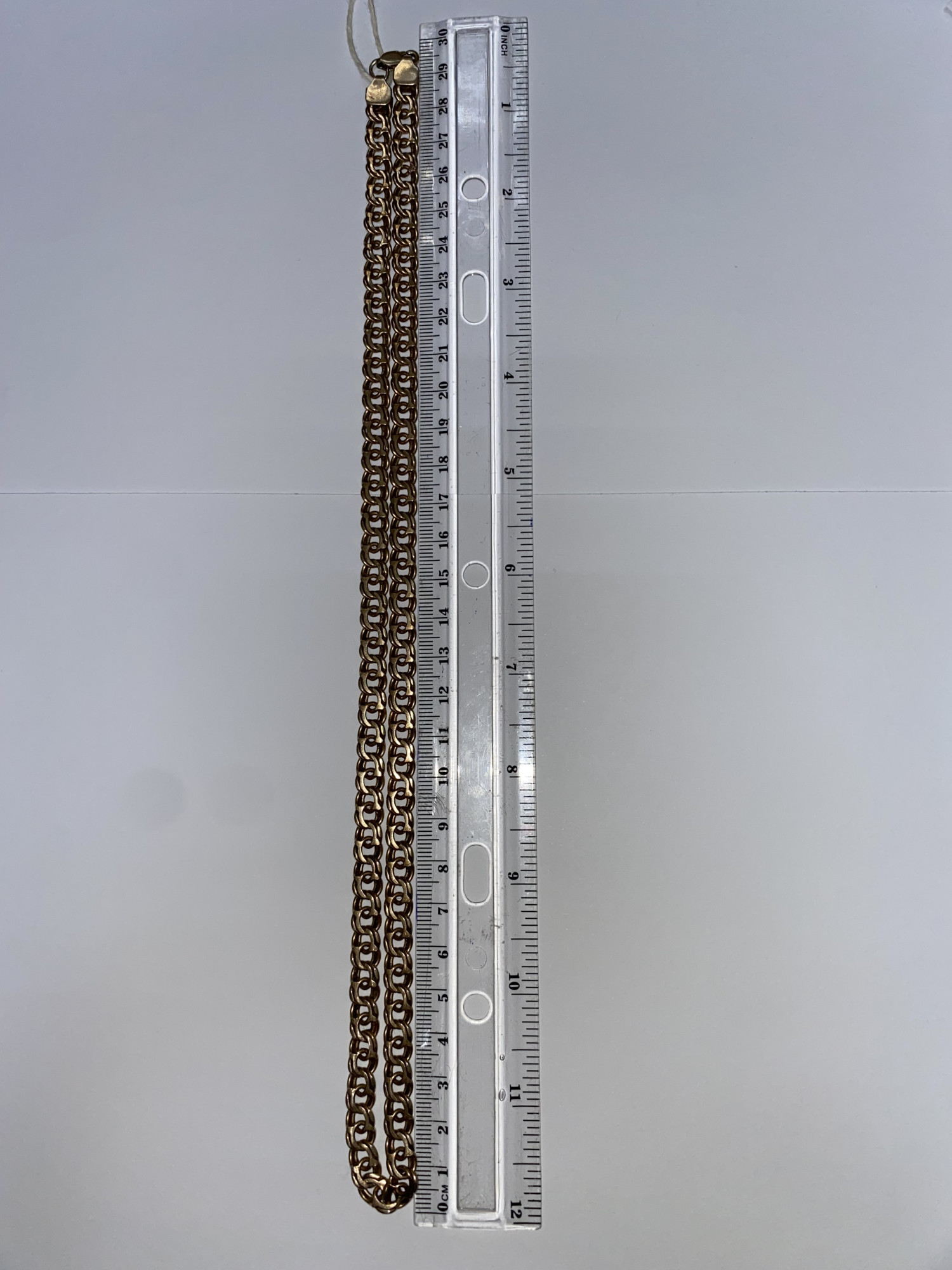 Серебряная цепь с плетением Бисмарк (33750841) 3