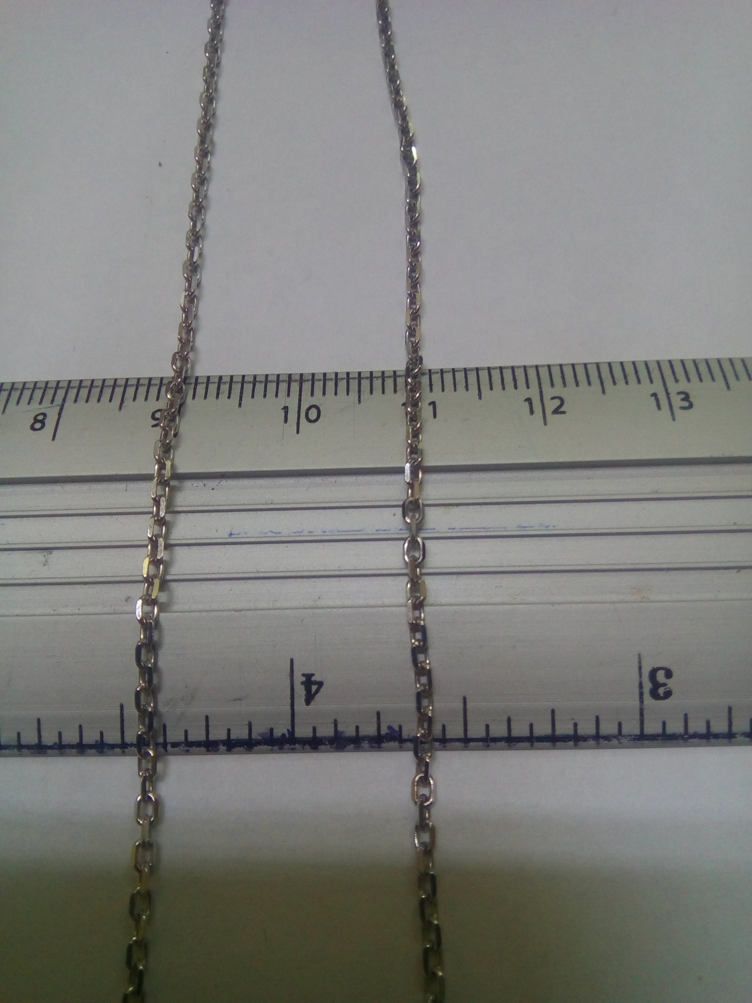 Серебряная цепь с плетением Якорное (30519524) 2