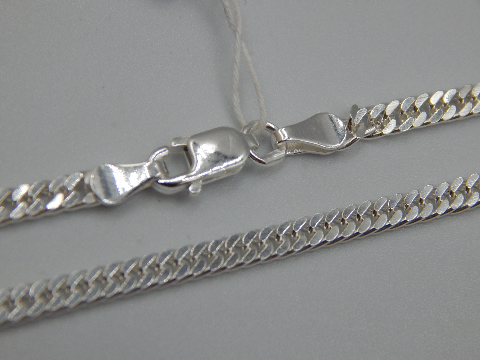 Серебряная цепь с плетением Панцирное (30671434) 1