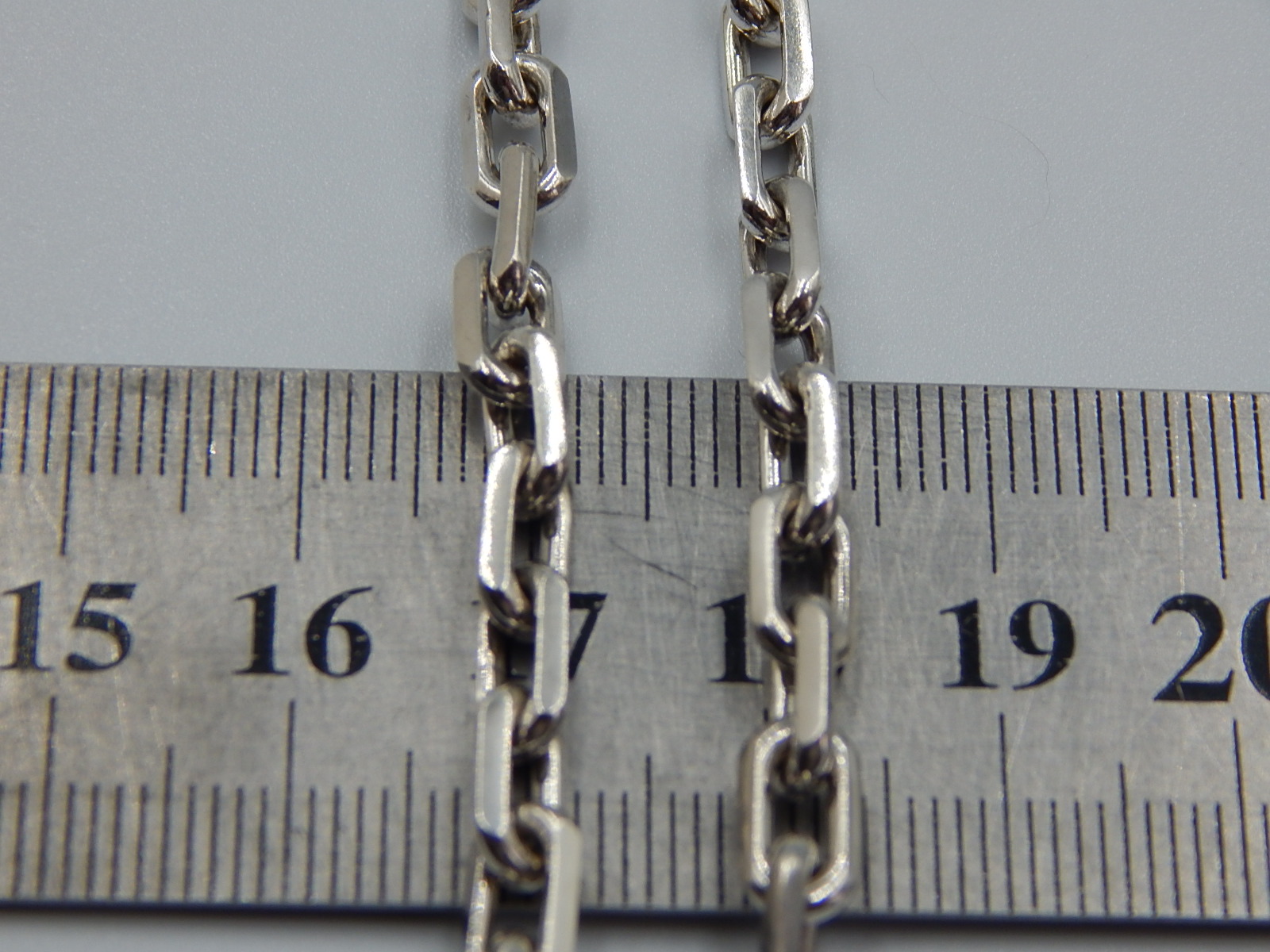 Серебряная цепь с плетением Якорное (30589239) 2