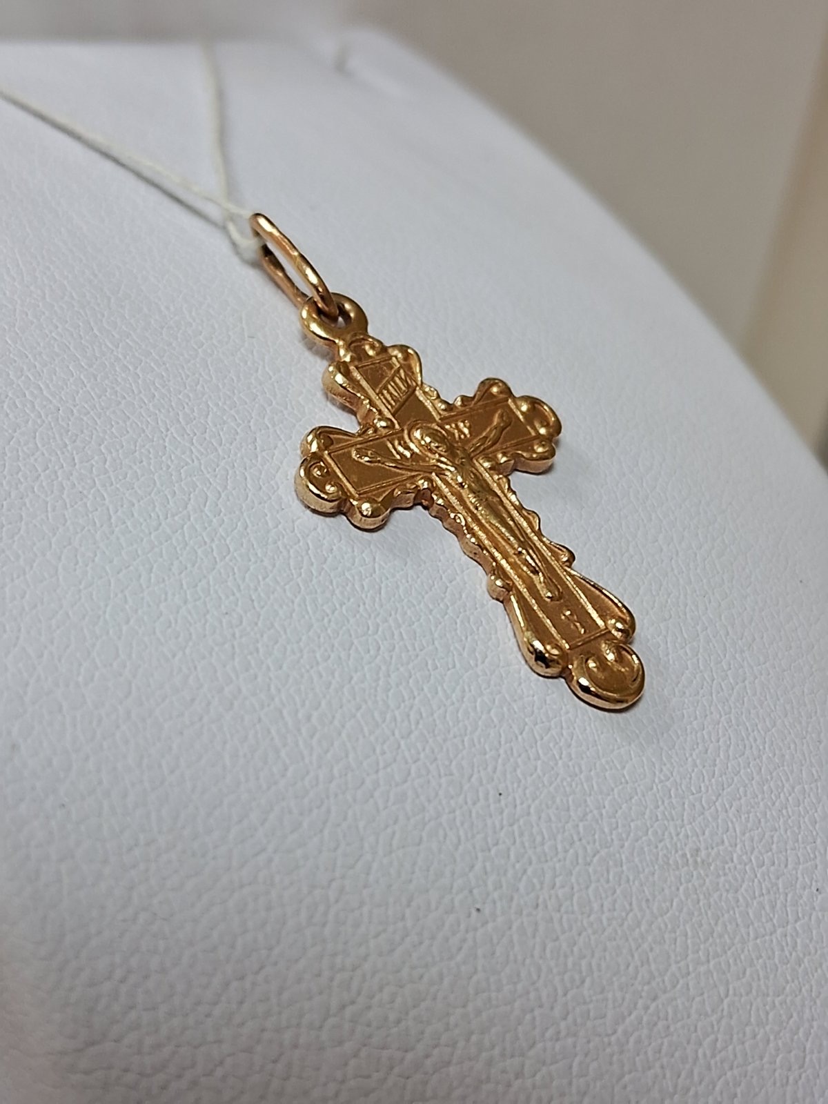 Подвес-крест из красного золота (31903699) 1