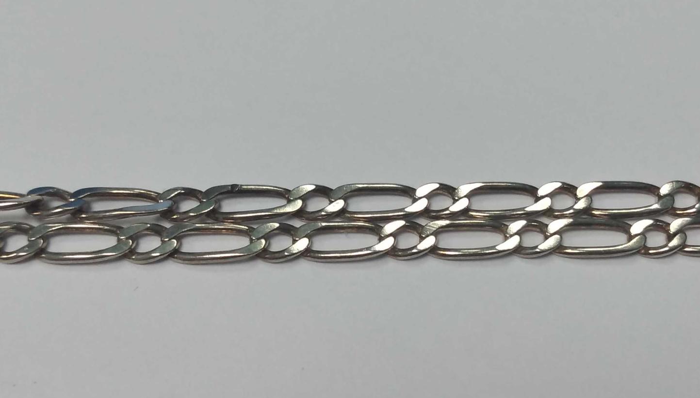 Срібний ланцюг з плетінням Фантазійне (27459278) 3