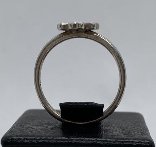 Серебряное кольцо с цирконием (33344159) 3