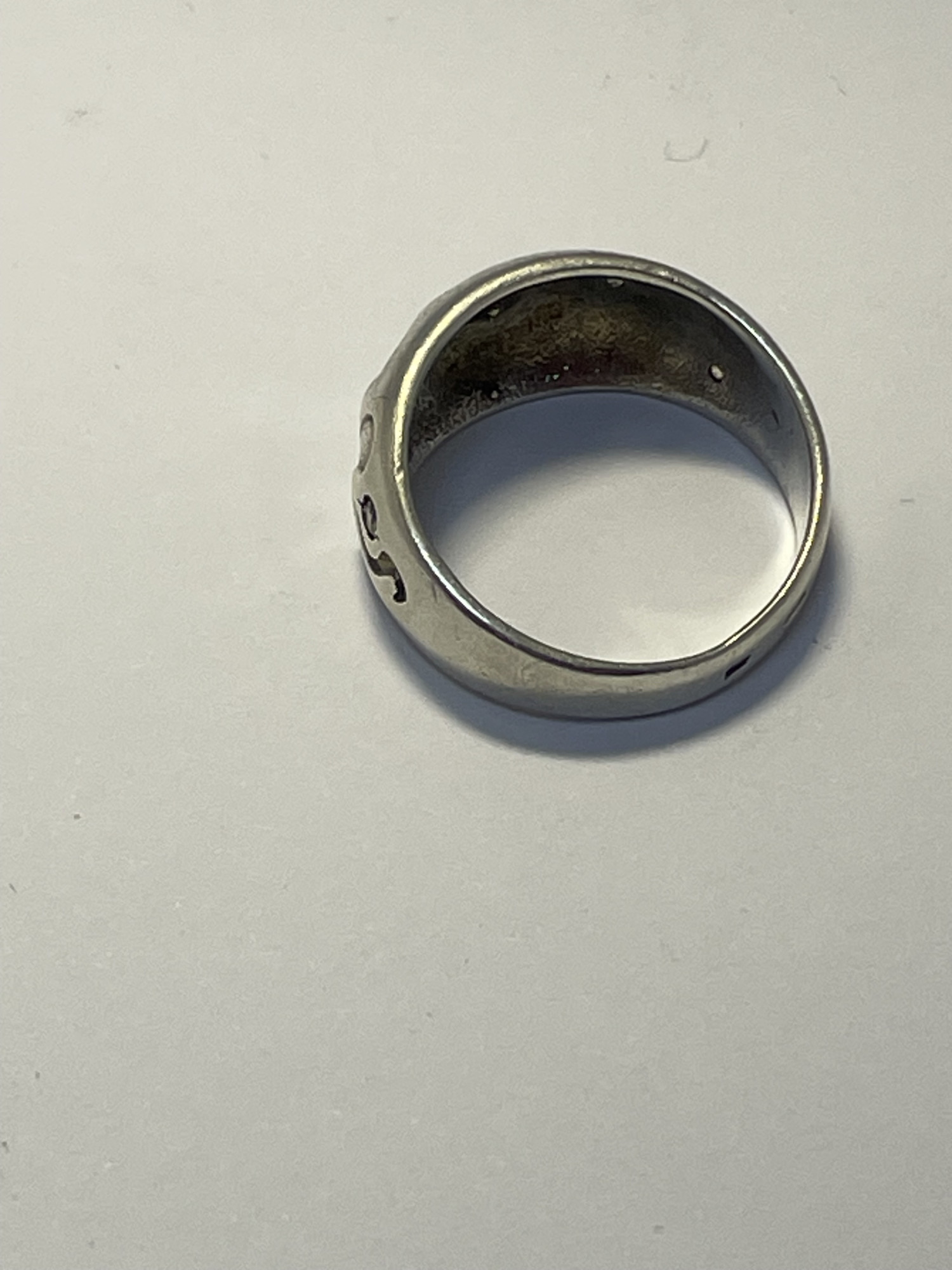 Серебряное кольцо с цирконием (33746447) 2