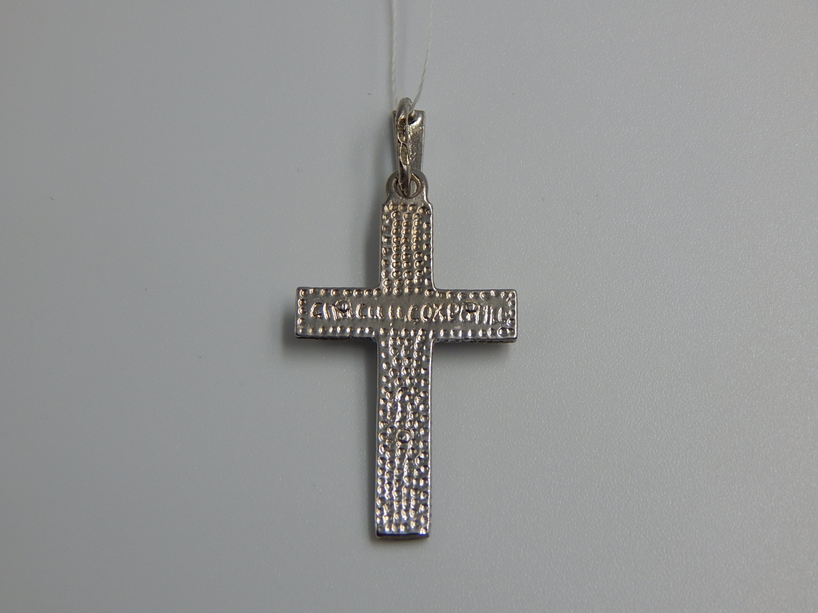 Срібний підвіс-хрест (32565986) 2
