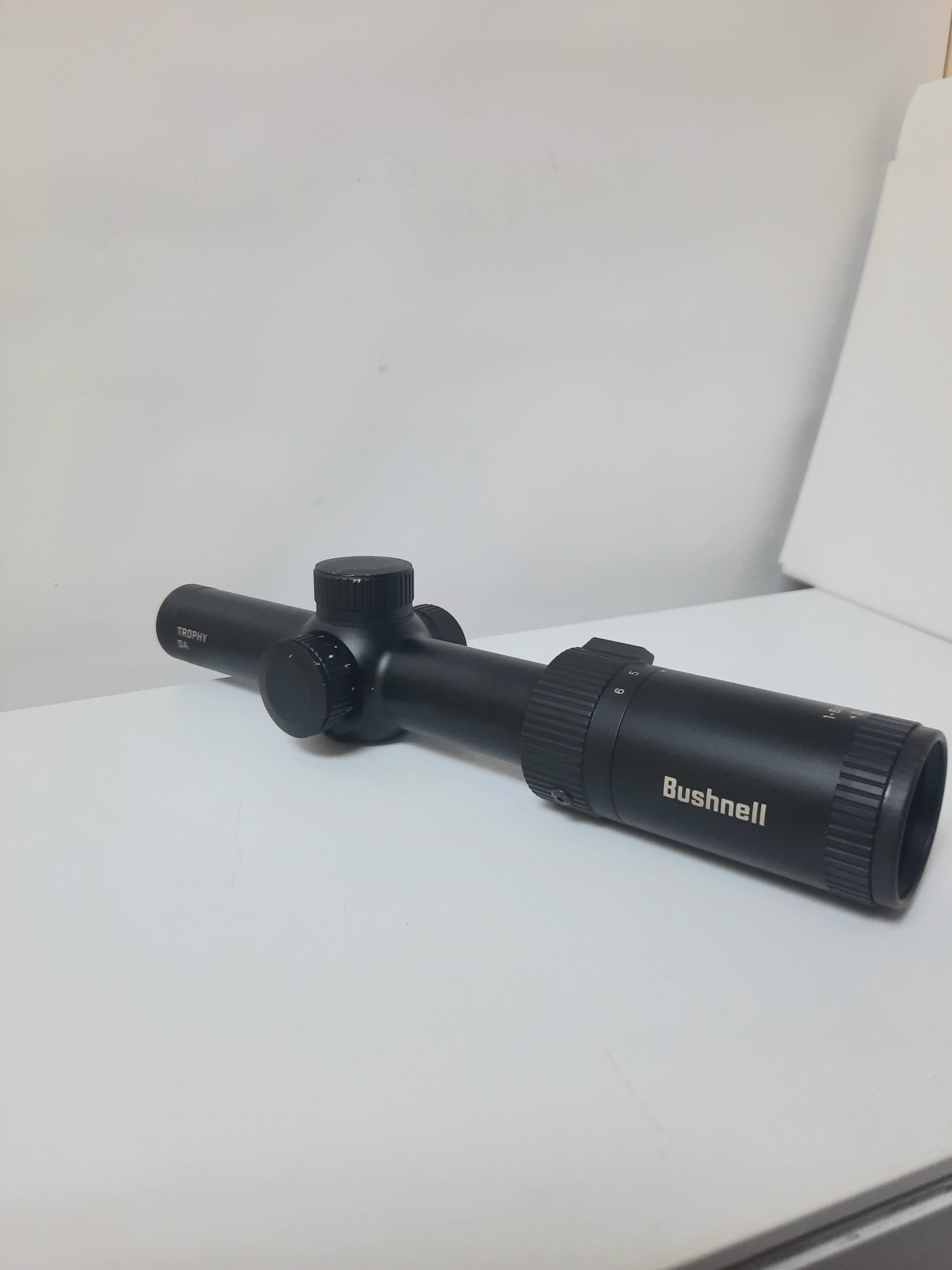 Оптичний приціл Bushnell Trophy Quick Acquisition 1-6x24 SFP Dot Drop Illum (RT1624BS15)  0