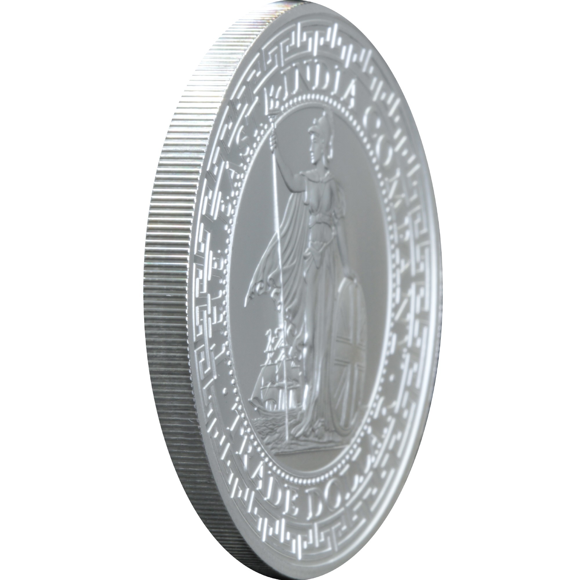 Срібна монета 1oz Торговий долар Британії 1 фунт стерлінгів 2018 Остров Святої Єлени (33776049) 2