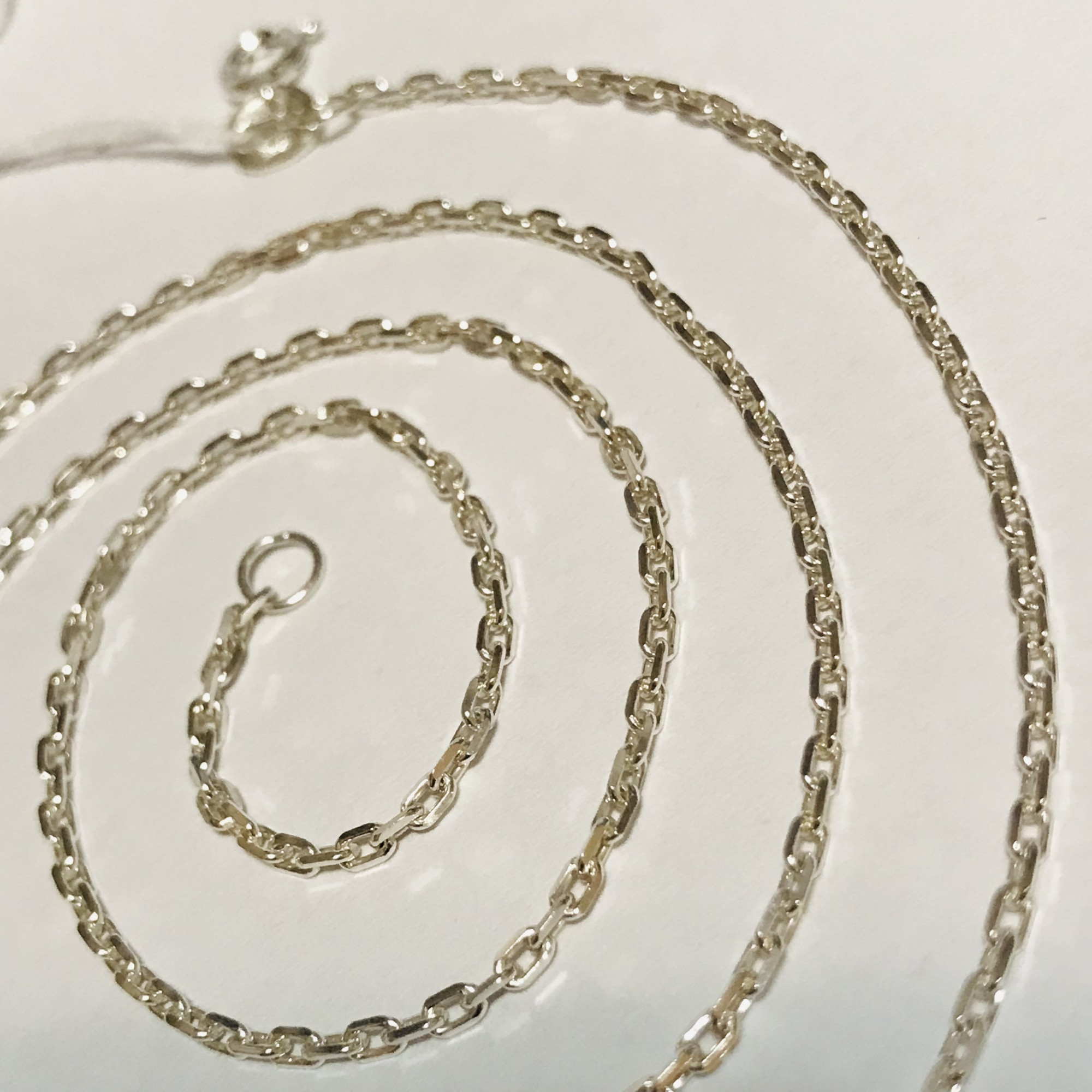 Серебряная цепь с плетением Якорное (31978823) 4