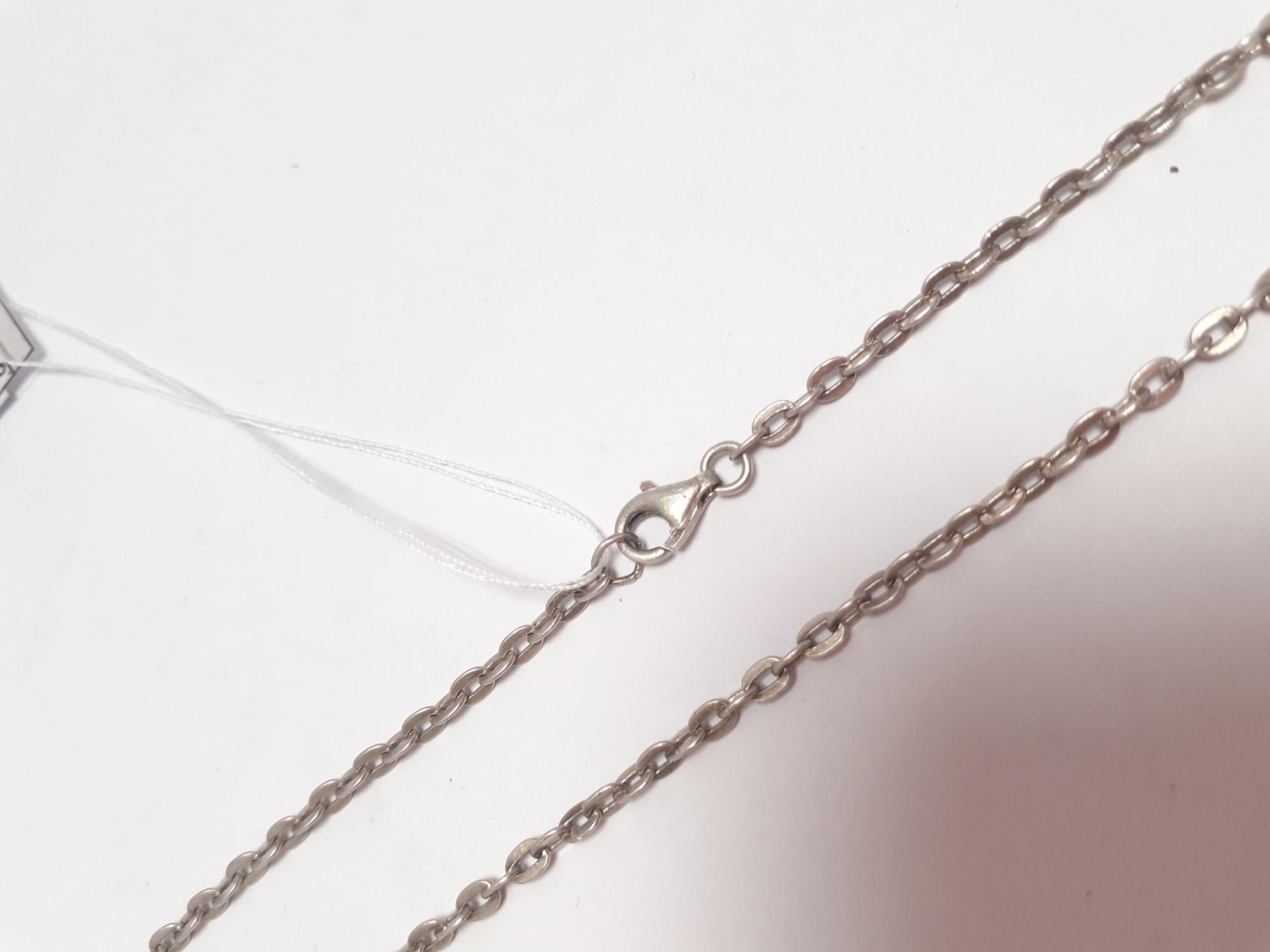 Срібний ланцюг із плетінням Якірне (33615389) 1