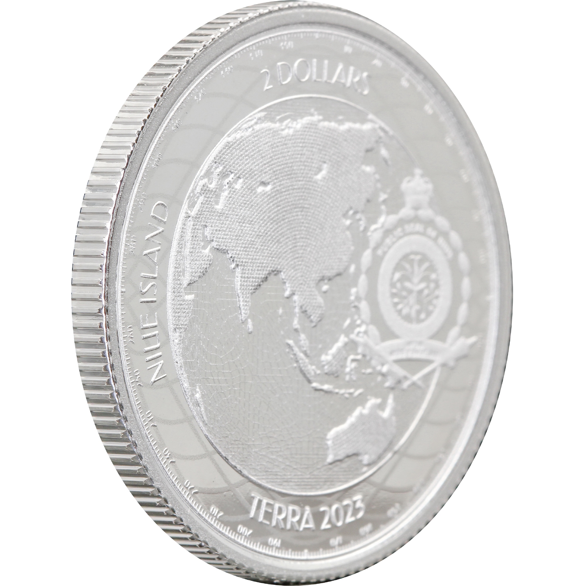 Срібна монета 1oz Терра 2 долари 2023 Ніуе (33272238) 10