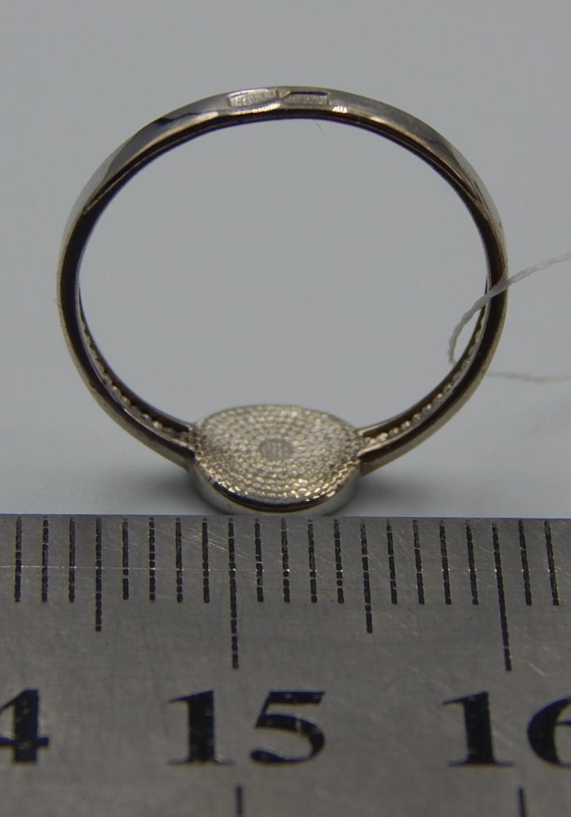 Срібна каблучка з емаллю (32506076) 3