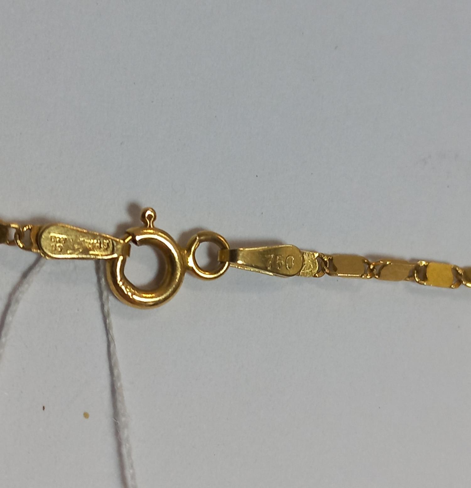 Ланцюжок з жовтого золота з плетінням Фантазійне (33930437) 1
