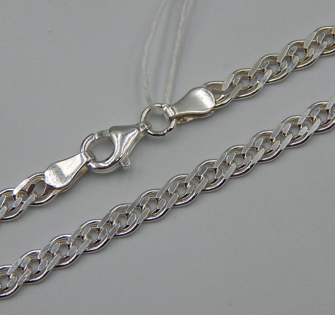 Срібний ланцюг з плетінням Нонна (32196215) 0