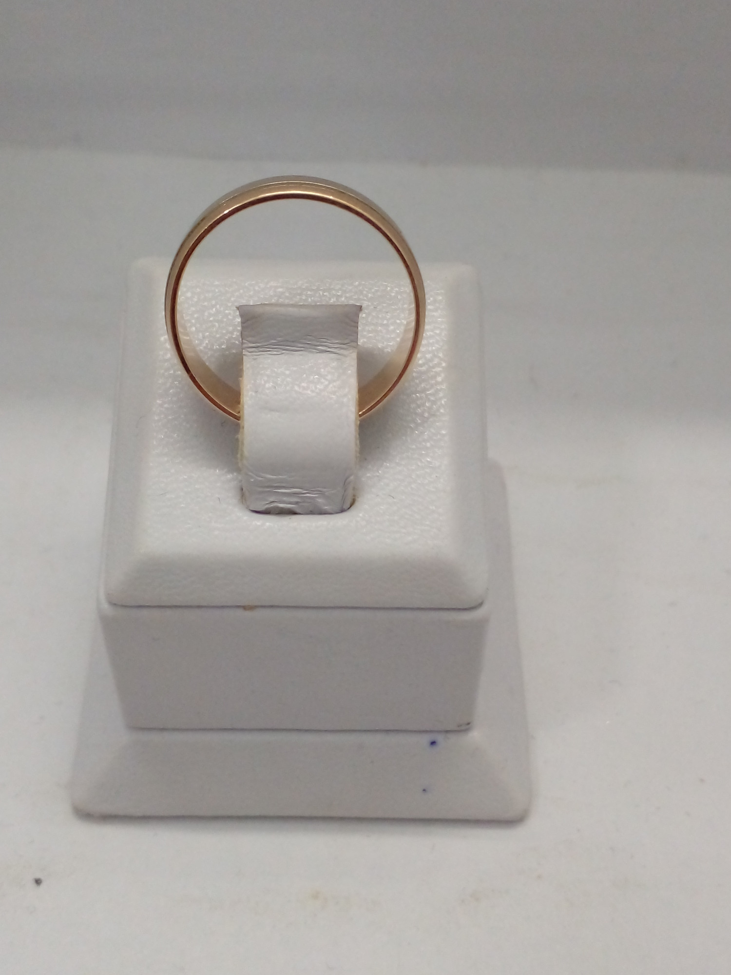 Обручальное кольцо из красного и белого золота (33324453)  1
