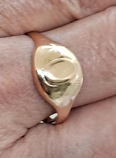 Кольцо из красного золота (32595607) 5