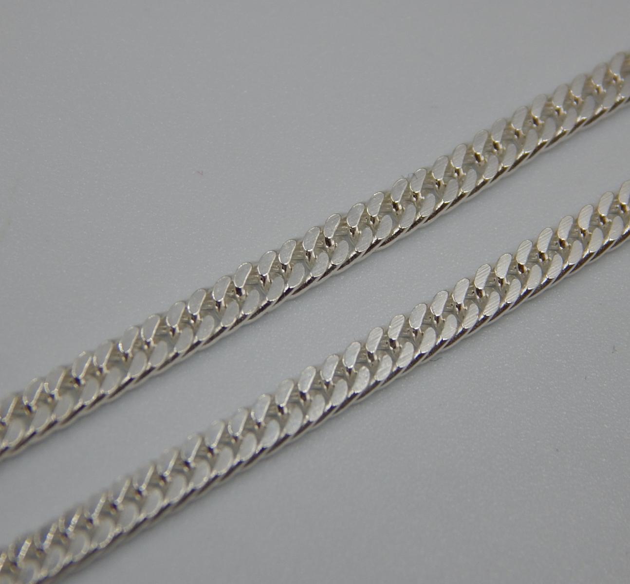 Серебряная цепь с плетением Панцирное (30671434) 0