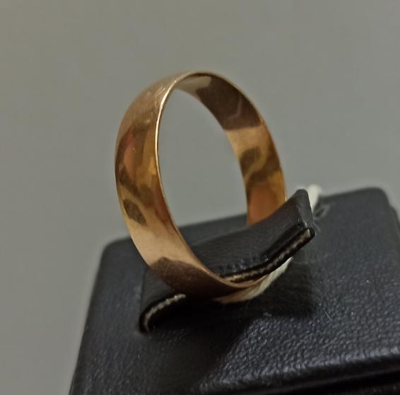 Обручальное кольцо из красного золота (32892450)  1
