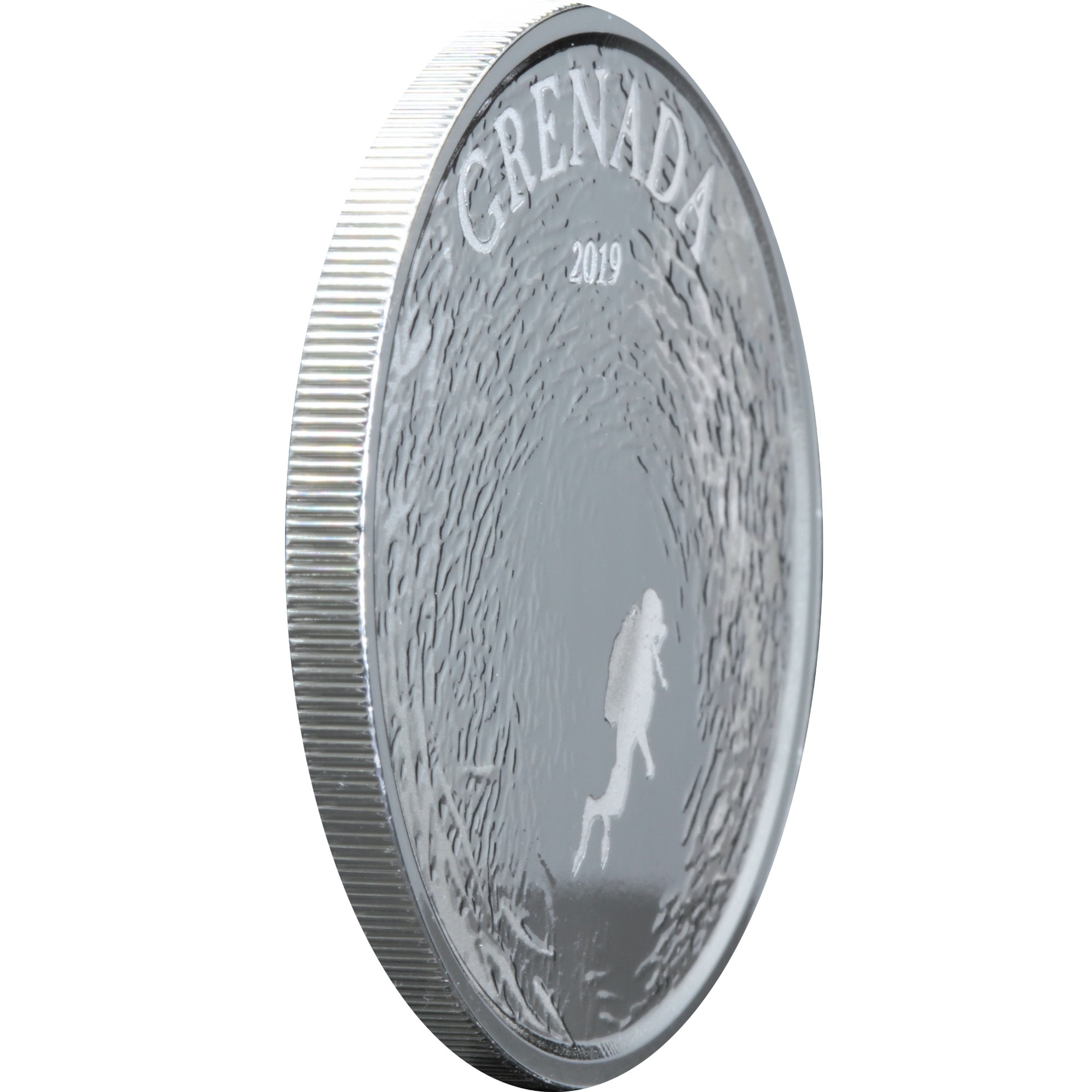 Серебряная монета 1oz Гренада 2 доллара 2019 Восточные Карибы (29127635) 6