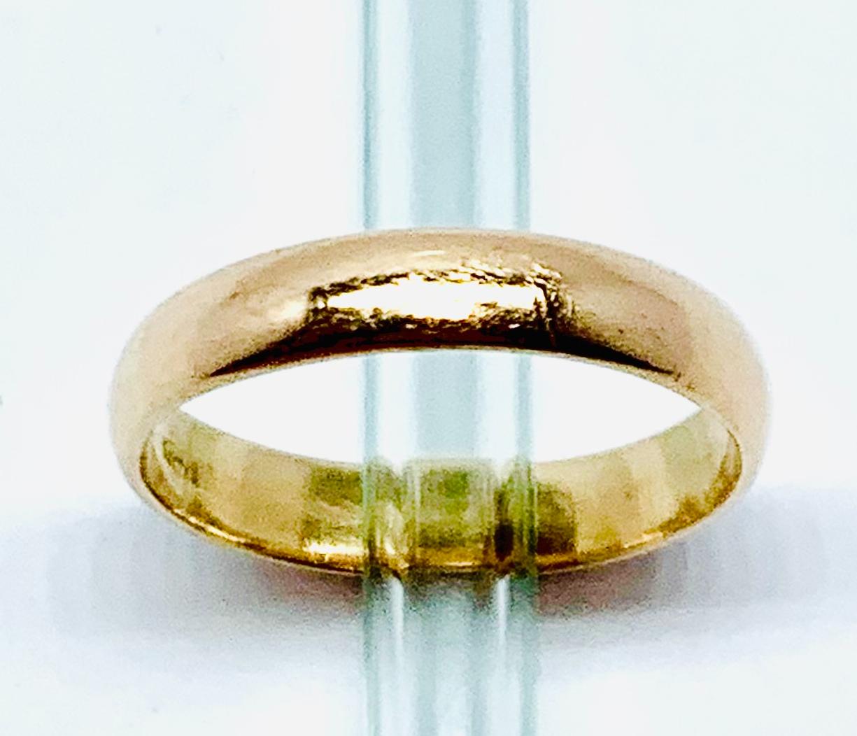 Обручальное кольцо из красного золота (33954506)  0