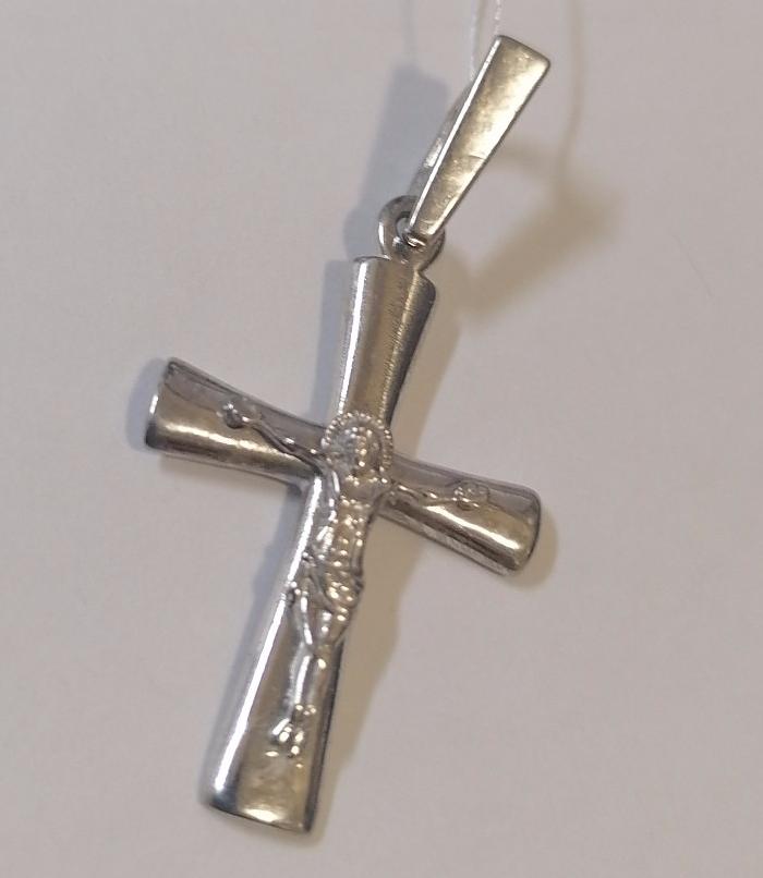 Срібний підвіс-хрест (29295545) 1