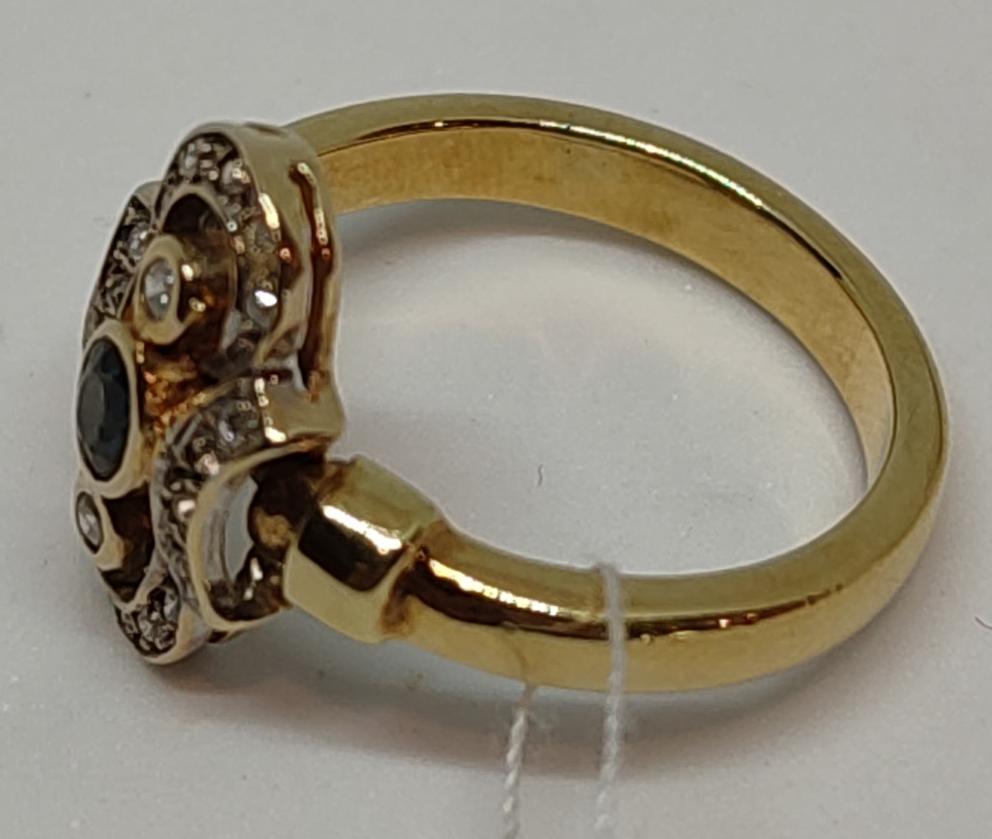 Кольцо из красного золота с бриллиантом (-ми) (27416716)  5