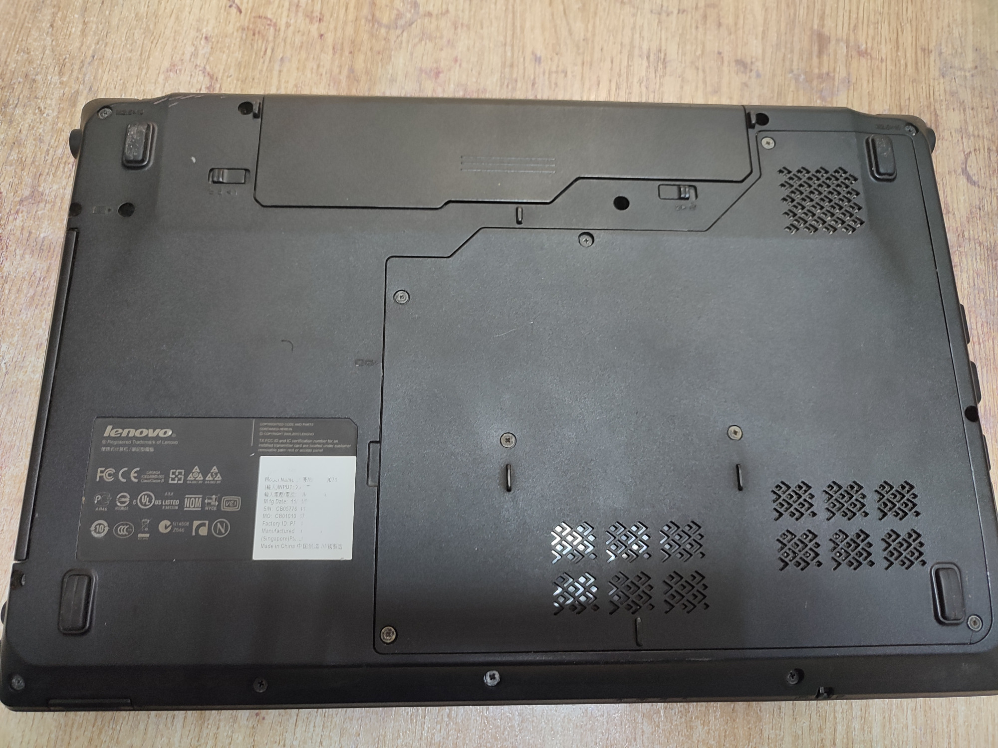 Ноутбук Lenovo G565 (AMD Athlon II P360/4Gb/HDD320Gb) (33583899) 4