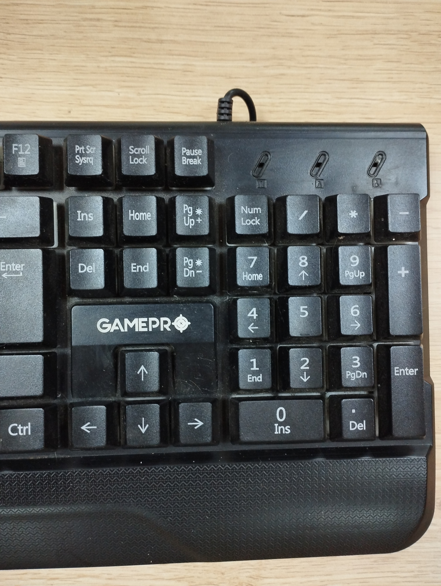 Клавіатура GamePro Headshot GK398 USB 1