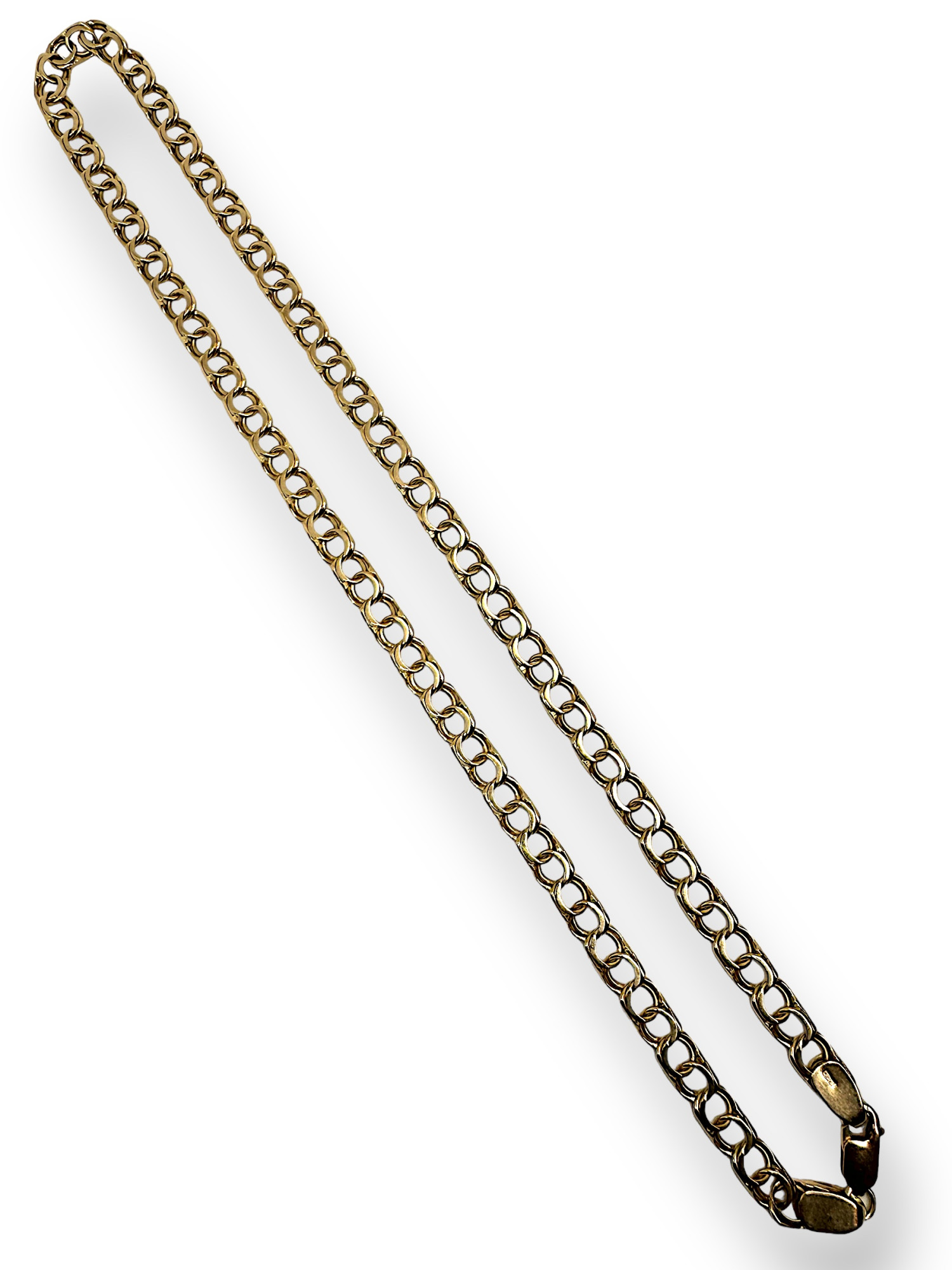Ланцюжок з червоного золота з плетінням Бісмарк (32855448) 2