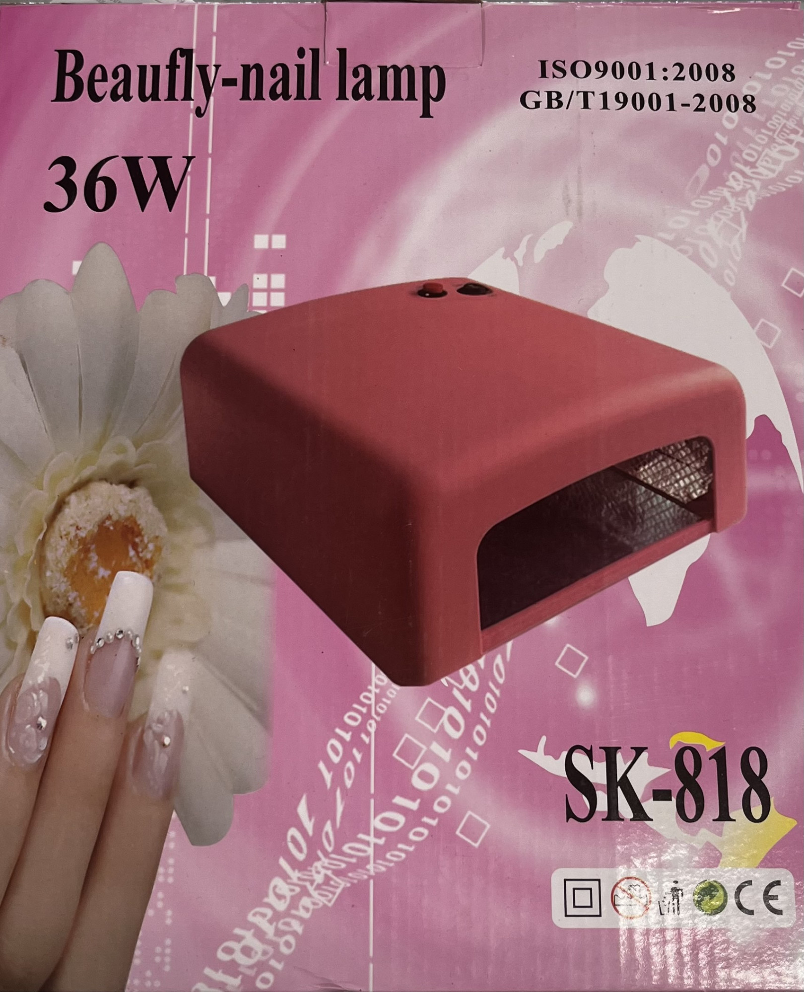 УФ лампа для маникюра SK 818 5