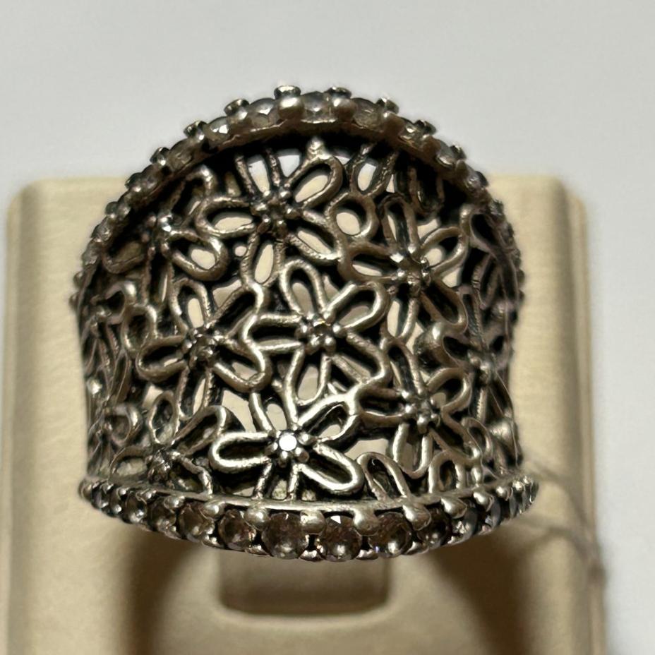 Серебряное кольцо (33955689) 0