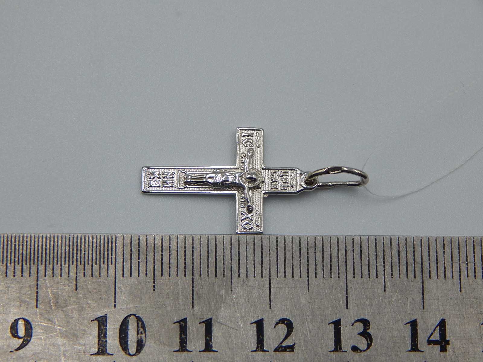 Срібний підвіс-хрест (32390071) 2