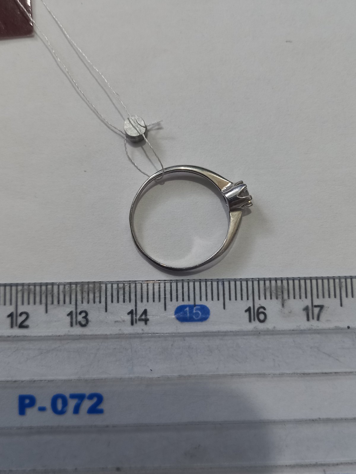 Срібна каблучка з цирконієм (31933747) 2