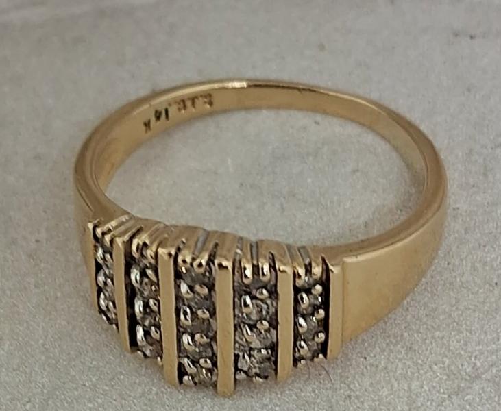 Кольцо из желтого золота с бриллиантом (-ми) (32446195)  5