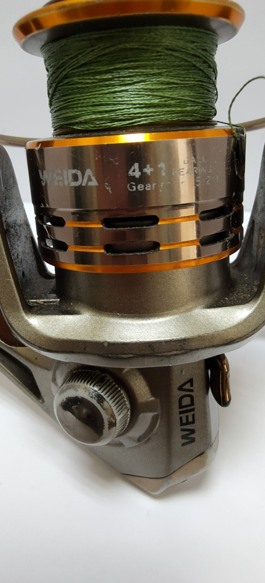 Спиннинговая катушка Weida WD.GTF 3000 (G002), 4+1 2