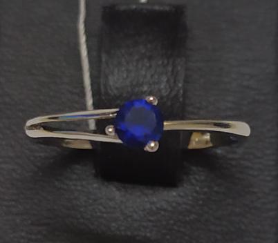 Серебряное кольцо с цирконием (29150898) 0