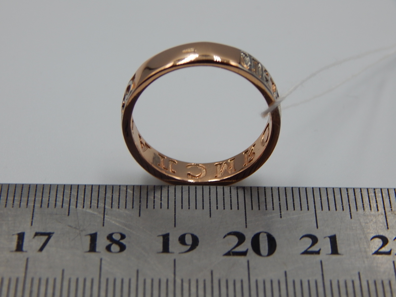 Серебряное кольцо с позолотой (32493871) 3