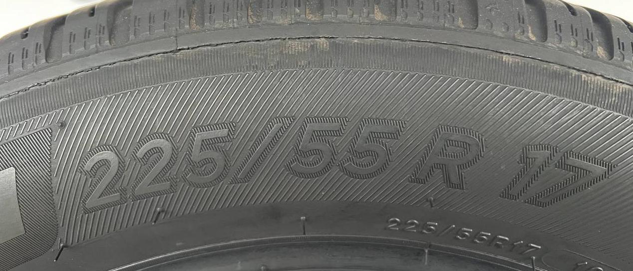 Всесезонные шины 225/55 R17 MICHELIN CROSSCLIMATE 5mm 4