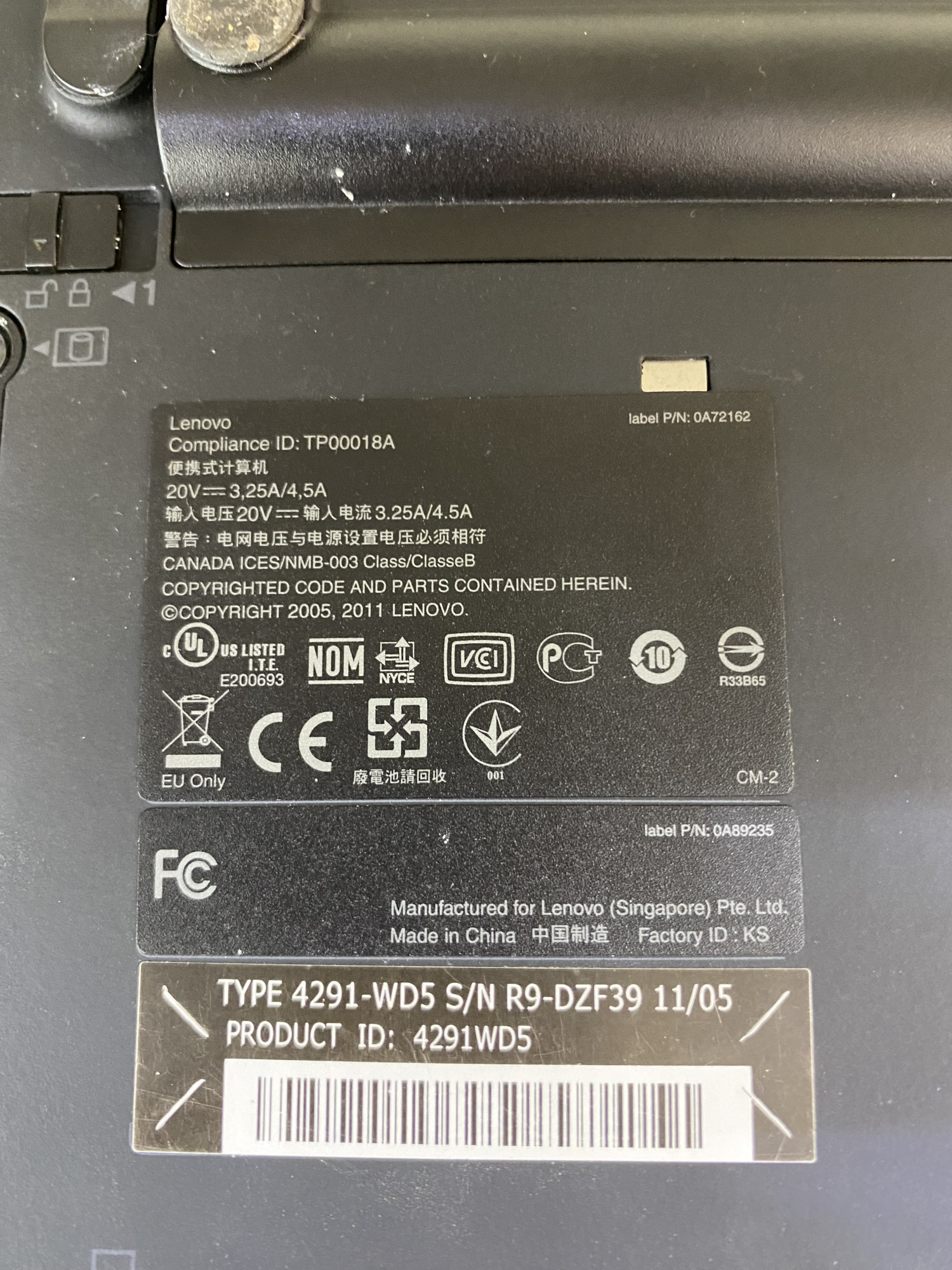 Ноутбук Lenovo ThinkPad X220 (Intel Core i7-2620M/6Gb/SSD120Gb) (33694848) 7