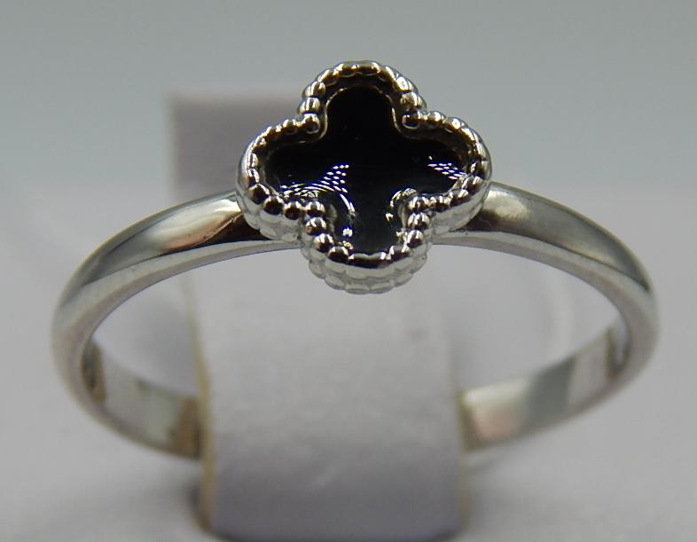 Серебряное кольцо с стеклом (31409244) 0