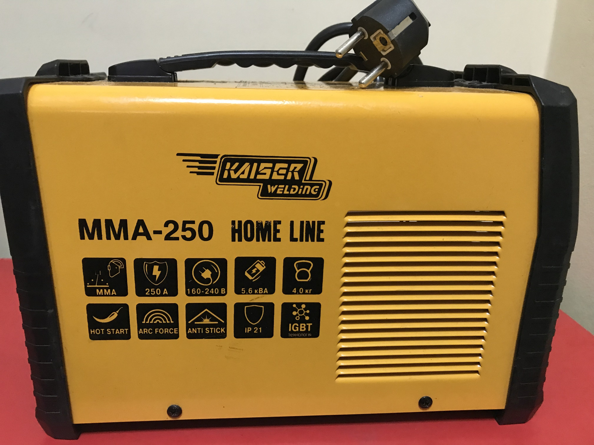 Сварочный инвертор Kaiser MMA-250 Home Line 0