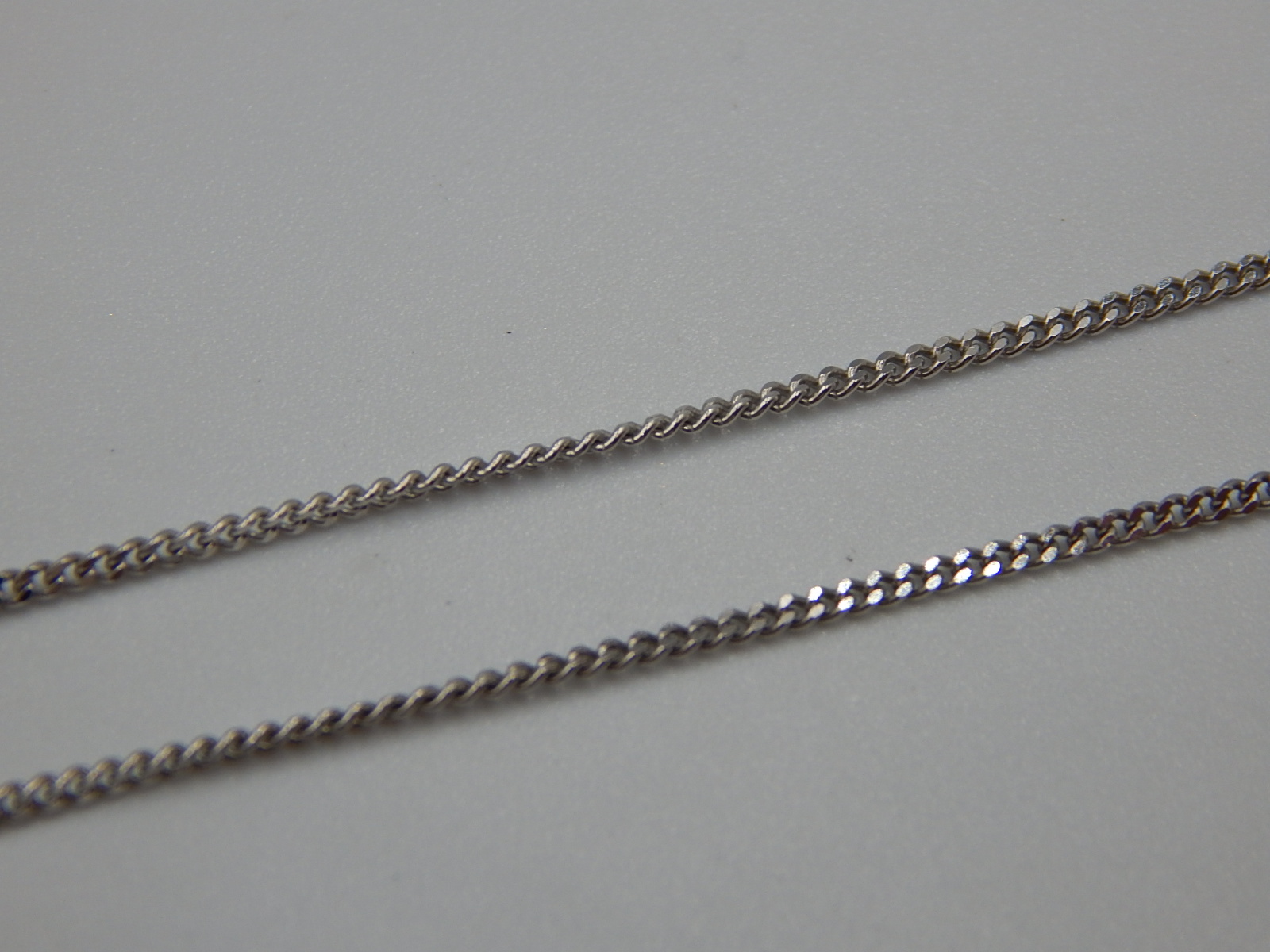 Серебряная цепь с плетением панцирное (30501656) 1