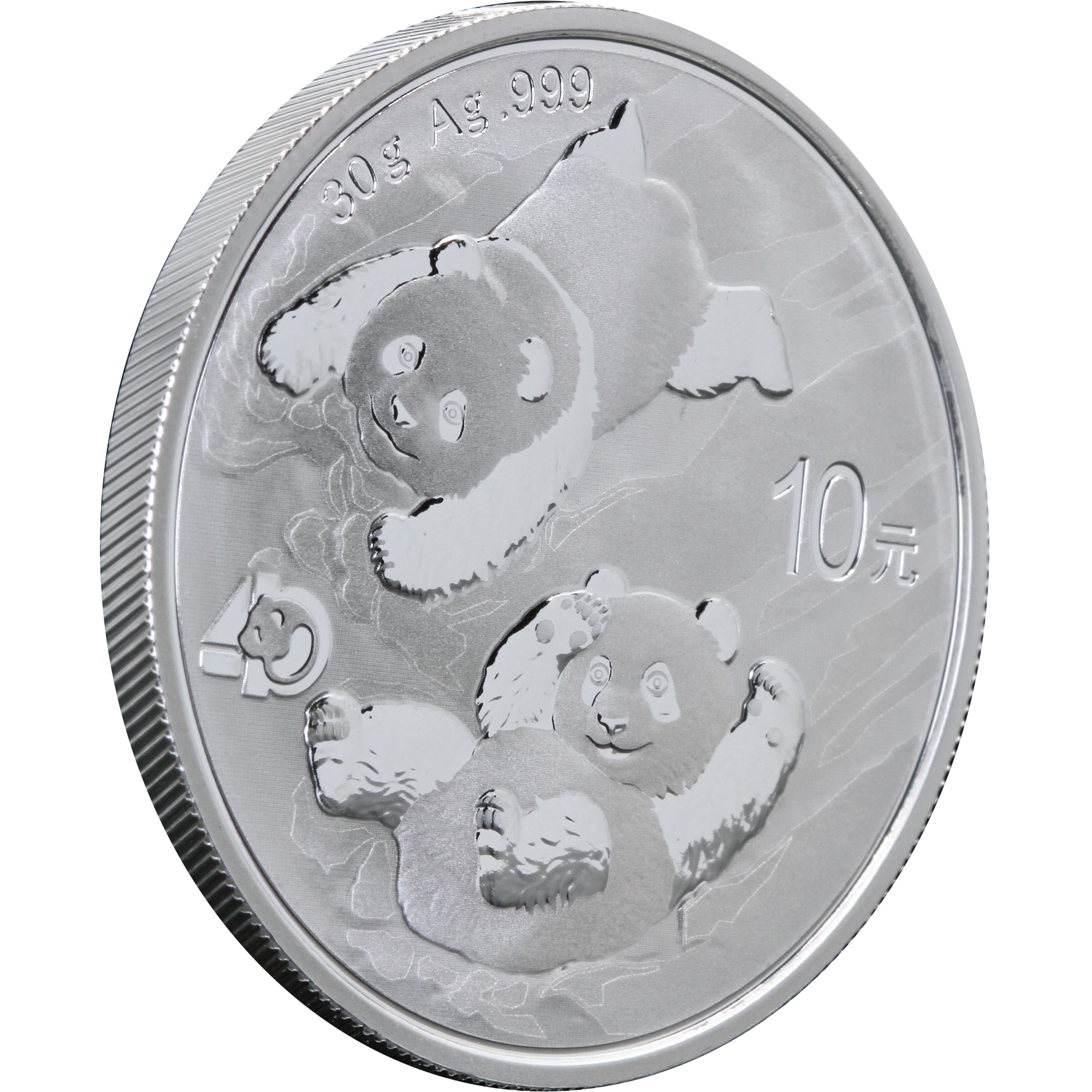 Серебряная монета 30g Китайская Панда 10 юань 2022 Китай (29128153) 2