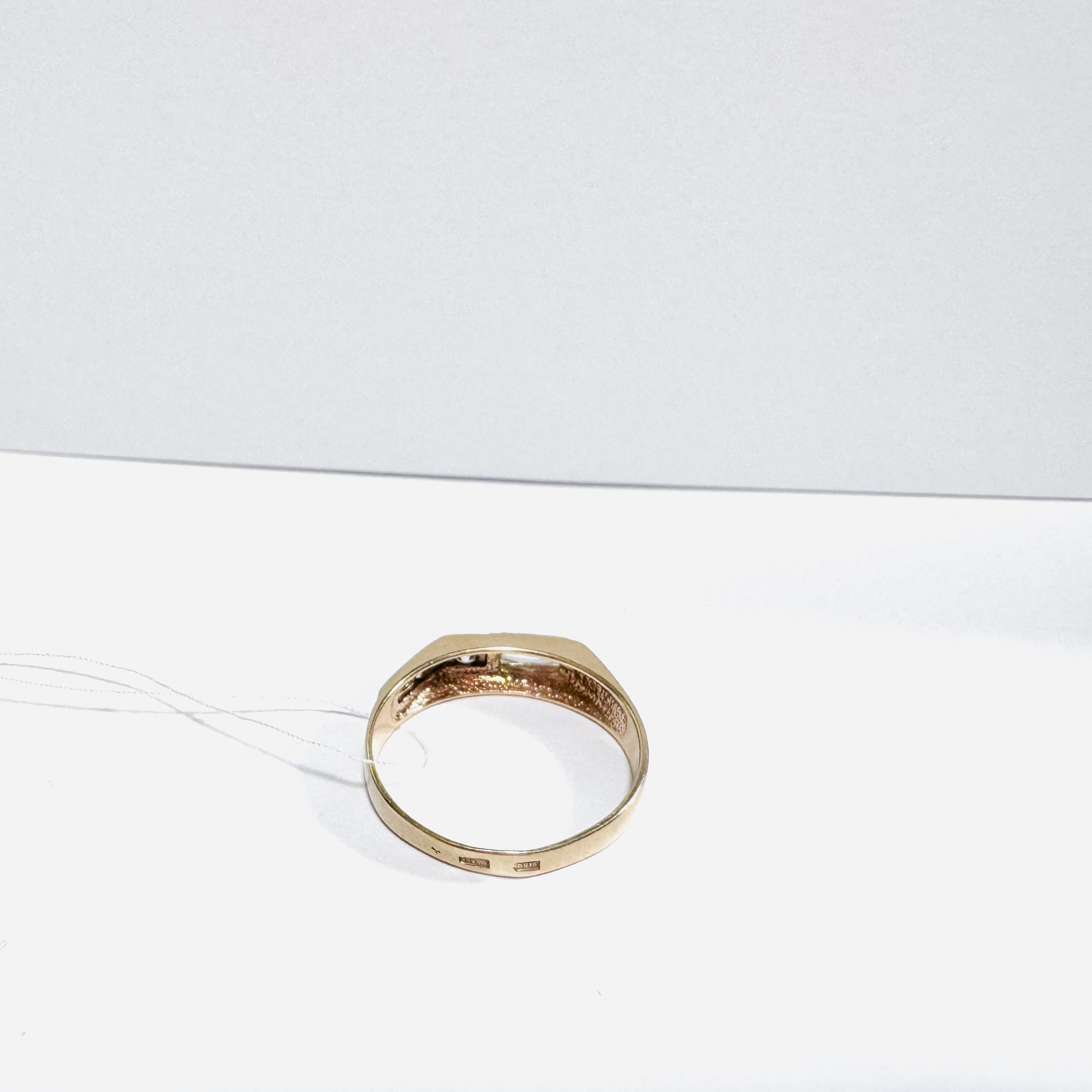 Перстень з червоного золота з цирконієм (33425283) 11