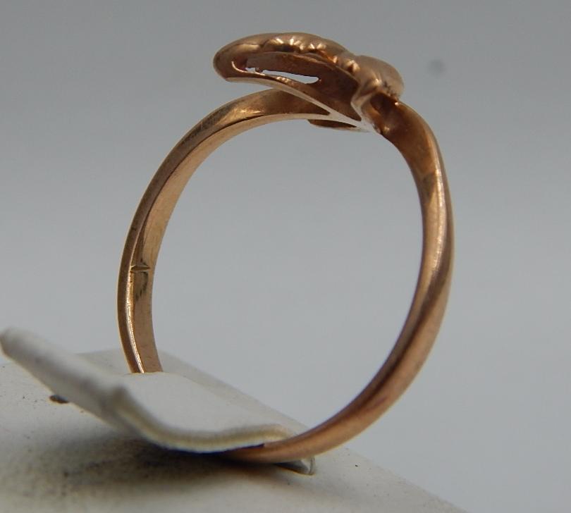 Кольцо из красного золота (30015796) 6