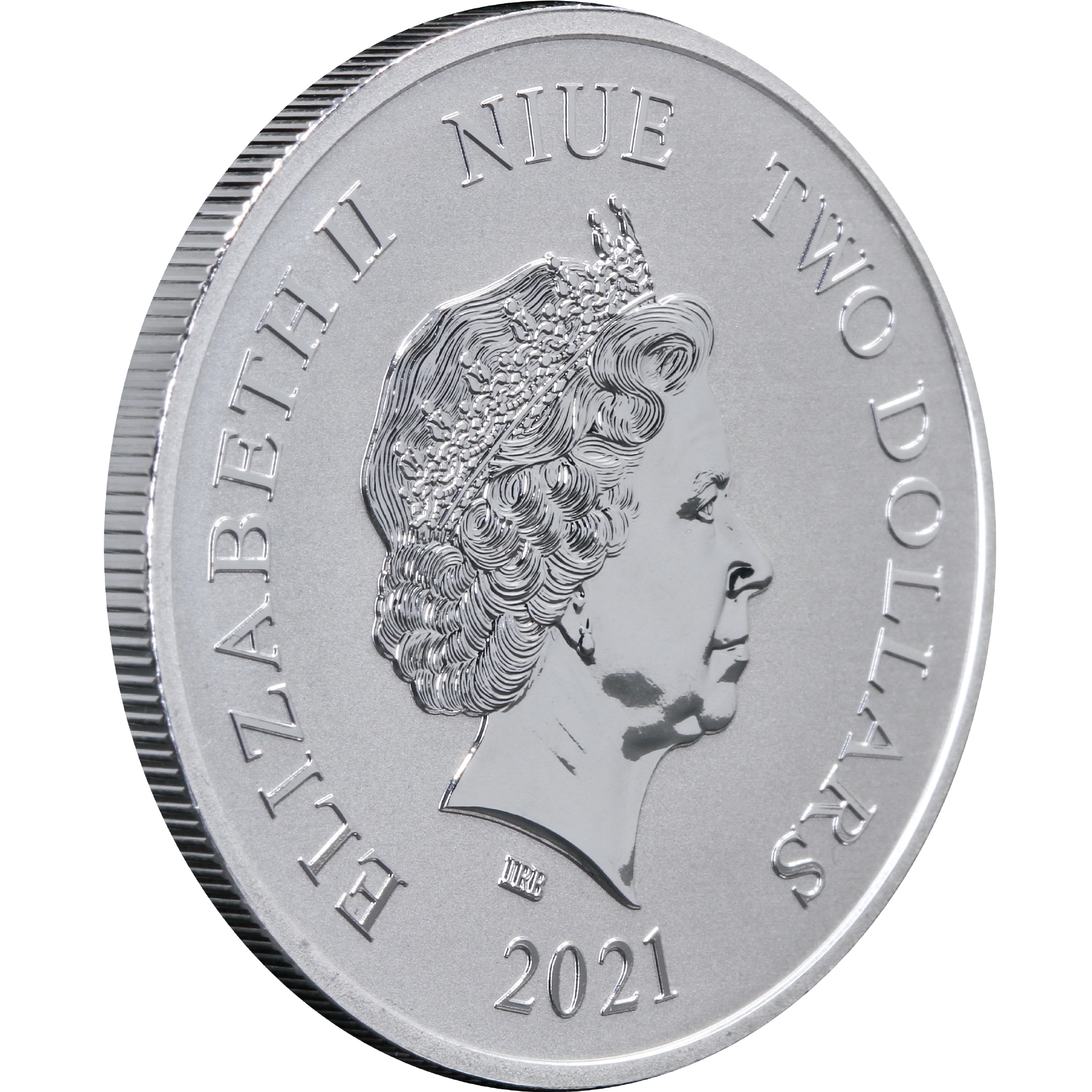 Серебряная монета 1oz Властелин Колец: Единое Кольцо 2 доллара 2021 Ниуэ (33214229) 6